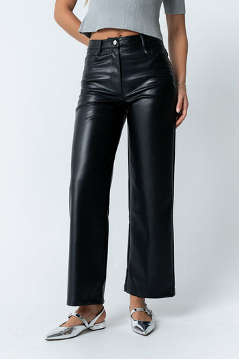 Dayna Vegan Leather Pants