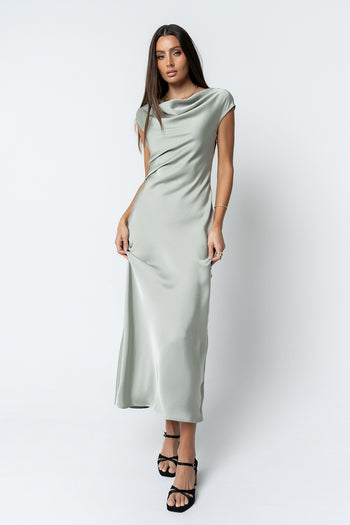 Korri Satin Maxi Dress