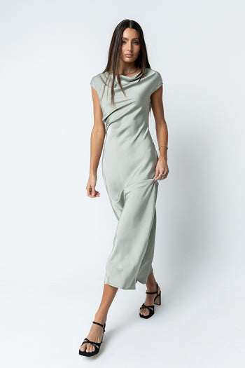 Korri Satin Maxi Dress