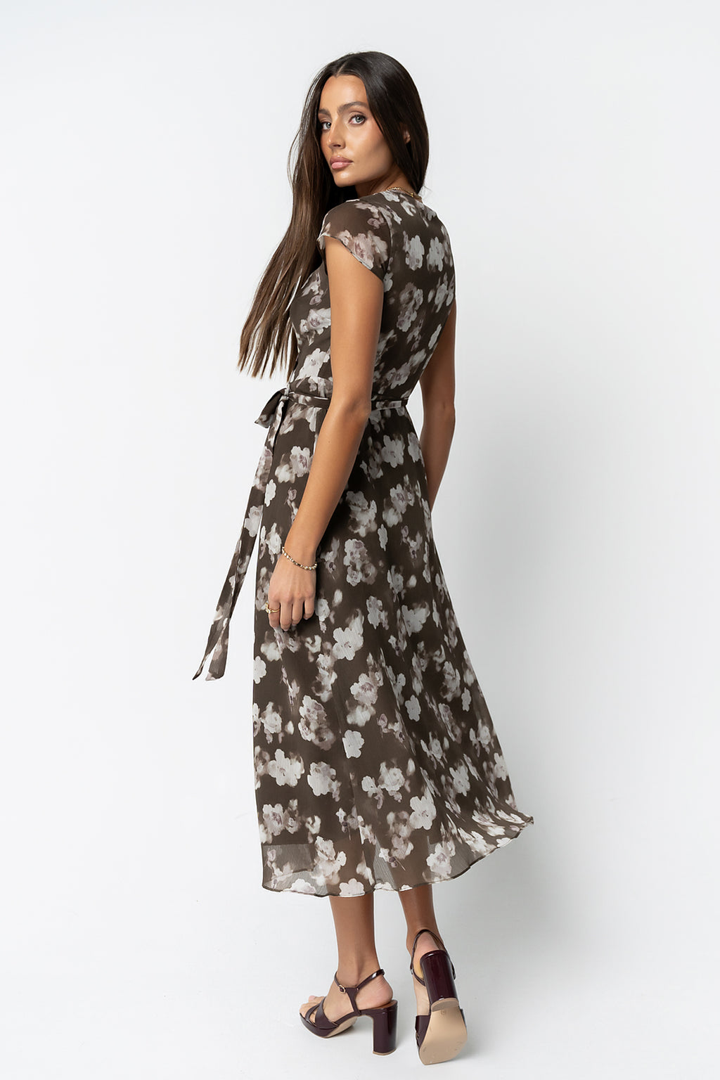 bhme Kenny Wrap Maxi Dress in Olive - Size Small bhme Kenny Wrap Maxi Dress in Olive - Size Small