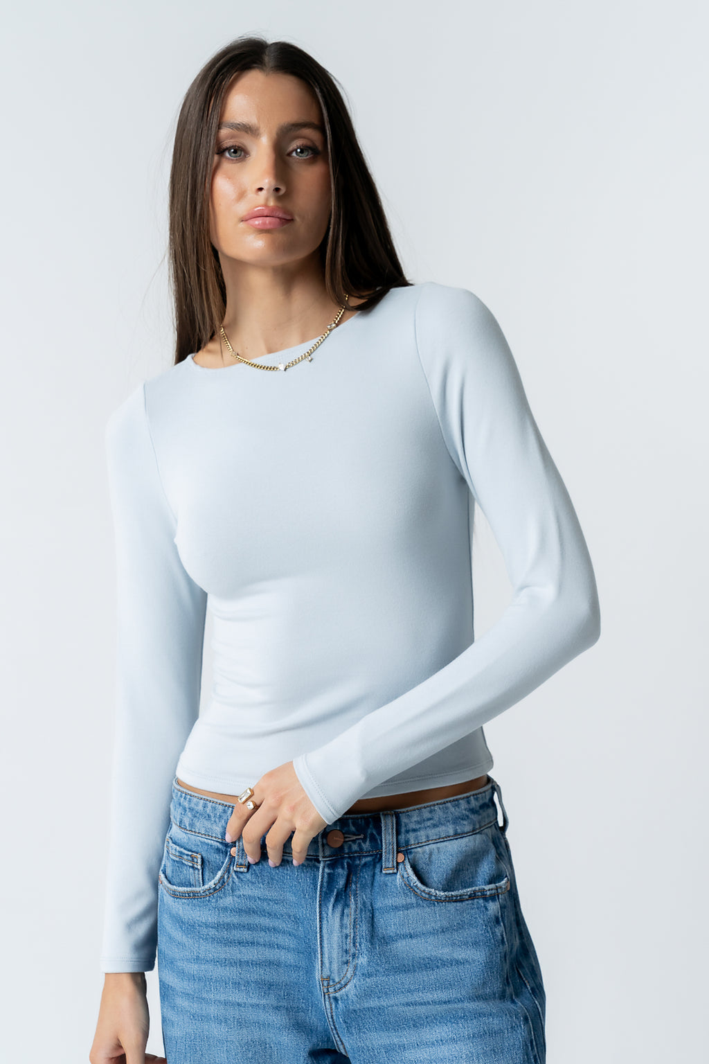 Theresa Top in Blue
