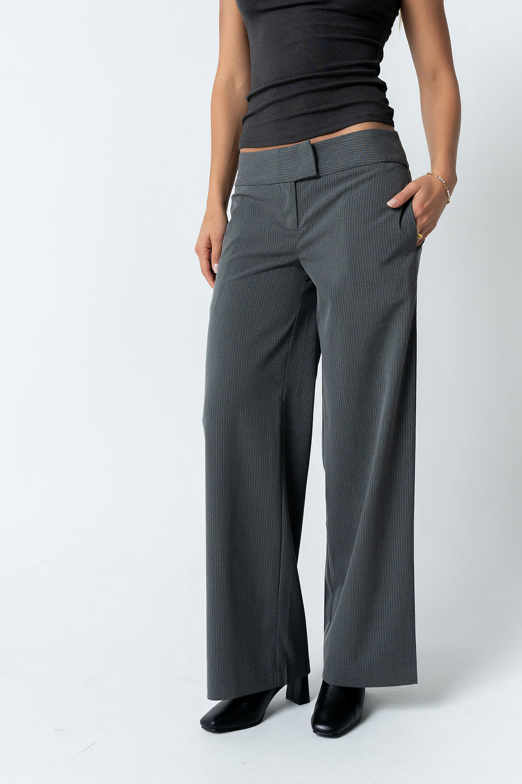 Gianna Pinstripe Trouser