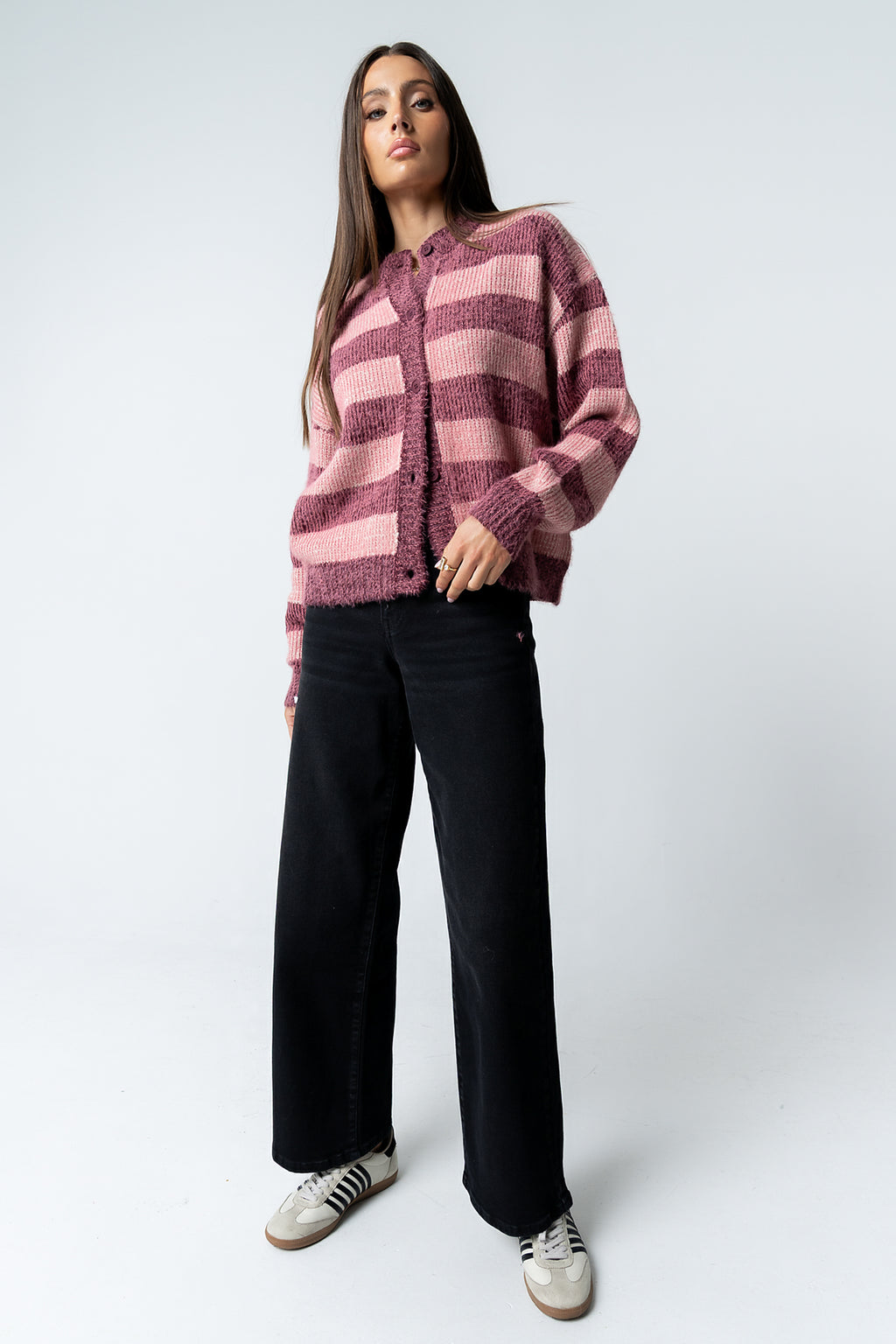 Russel Oversized Sweater in Pink - FINAL SALE