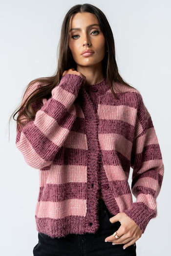 Russel Oversized Sweater in Pink - FINAL SALE
