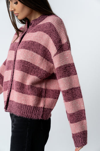 Russel Oversized Sweater in Pink - FINAL SALE