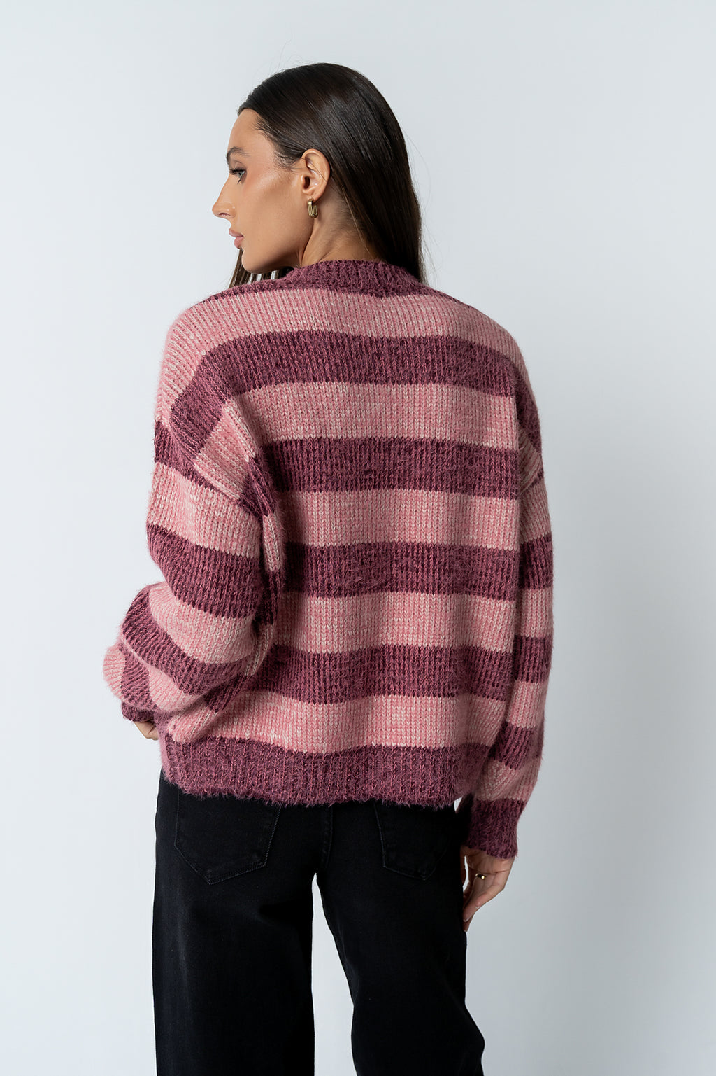 Russel Oversized Sweater in Pink - FINAL SALE