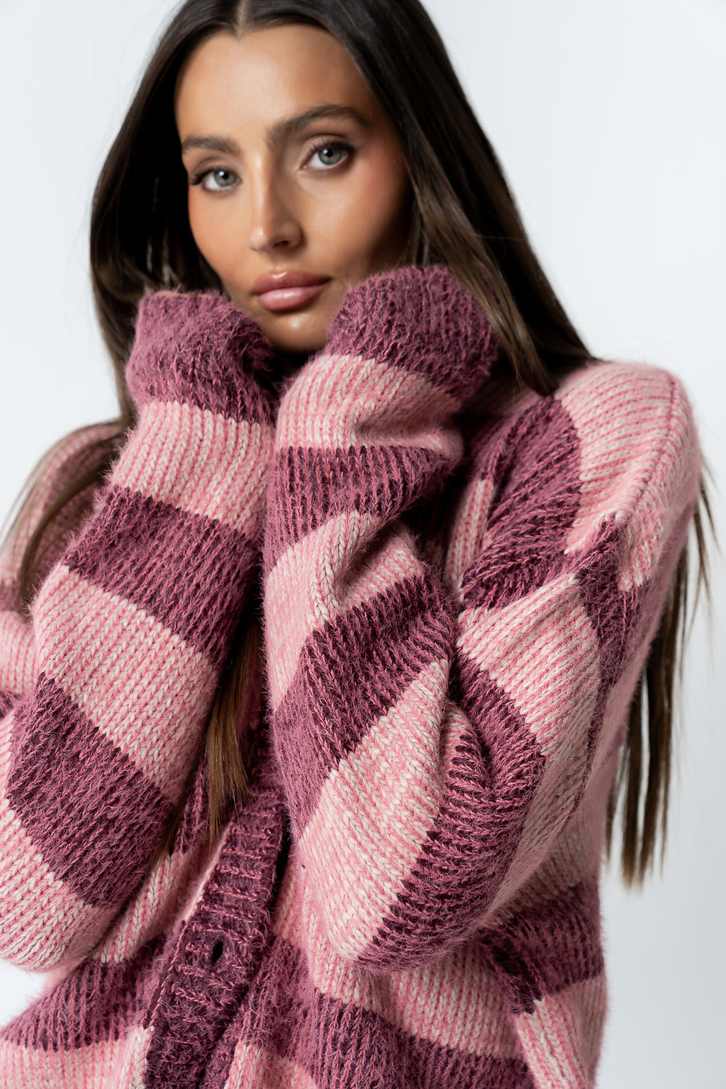 Russel Oversized Sweater in Pink - FINAL SALE