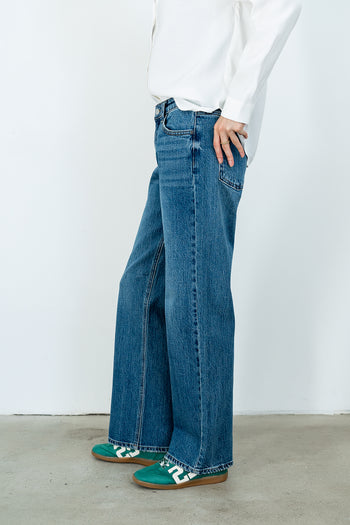 Marshall Straight Leg Jeans in Dark Wash