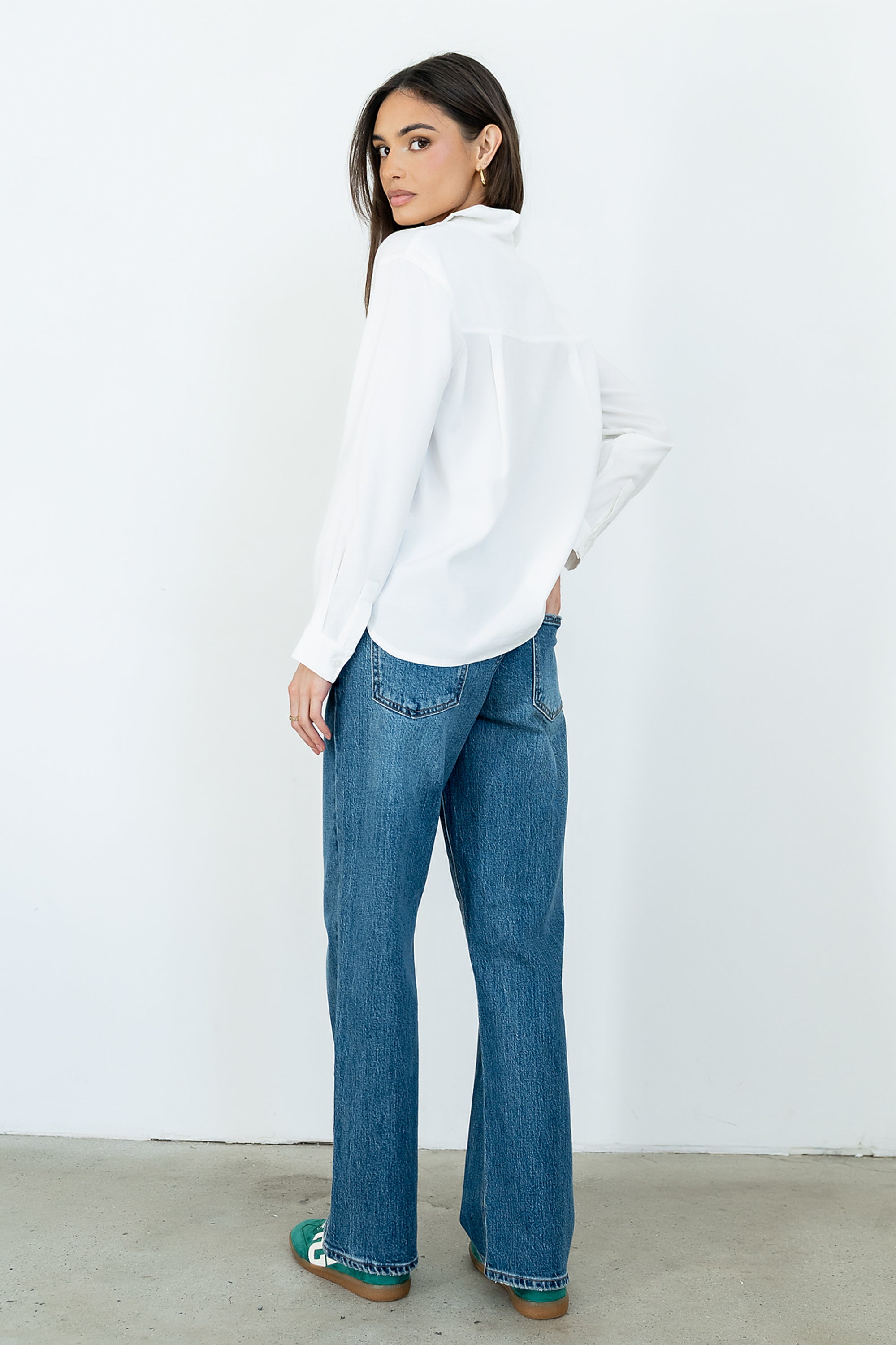 Marshall Straight Leg Jeans in Dark Wash - FINAL SALE