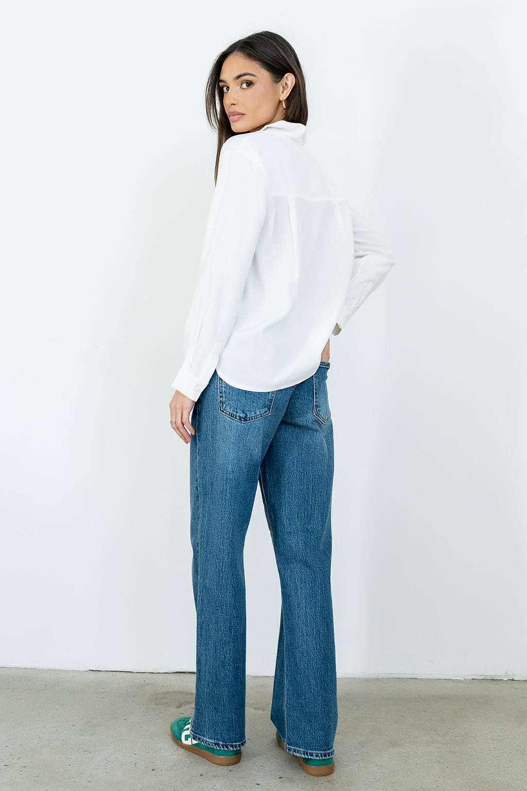 Marshall Straight Leg Jeans in Dark Wash