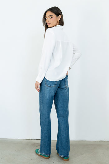 Marshall Straight Leg Jeans in Dark Wash