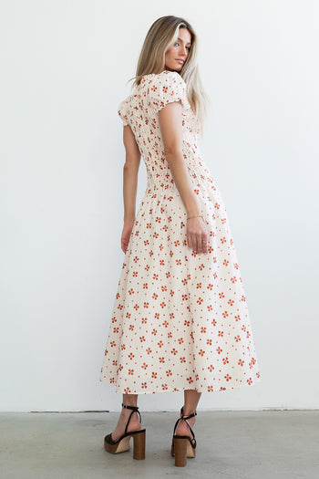 Opal Maxi Dress in Beige