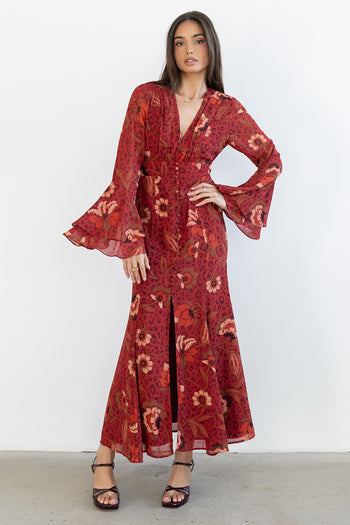 Theo Floral Maxi Dress - FINAL SALE