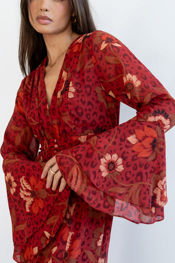Theo Floral Maxi Dress - FINAL SALE