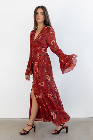 Theo Floral Maxi Dress