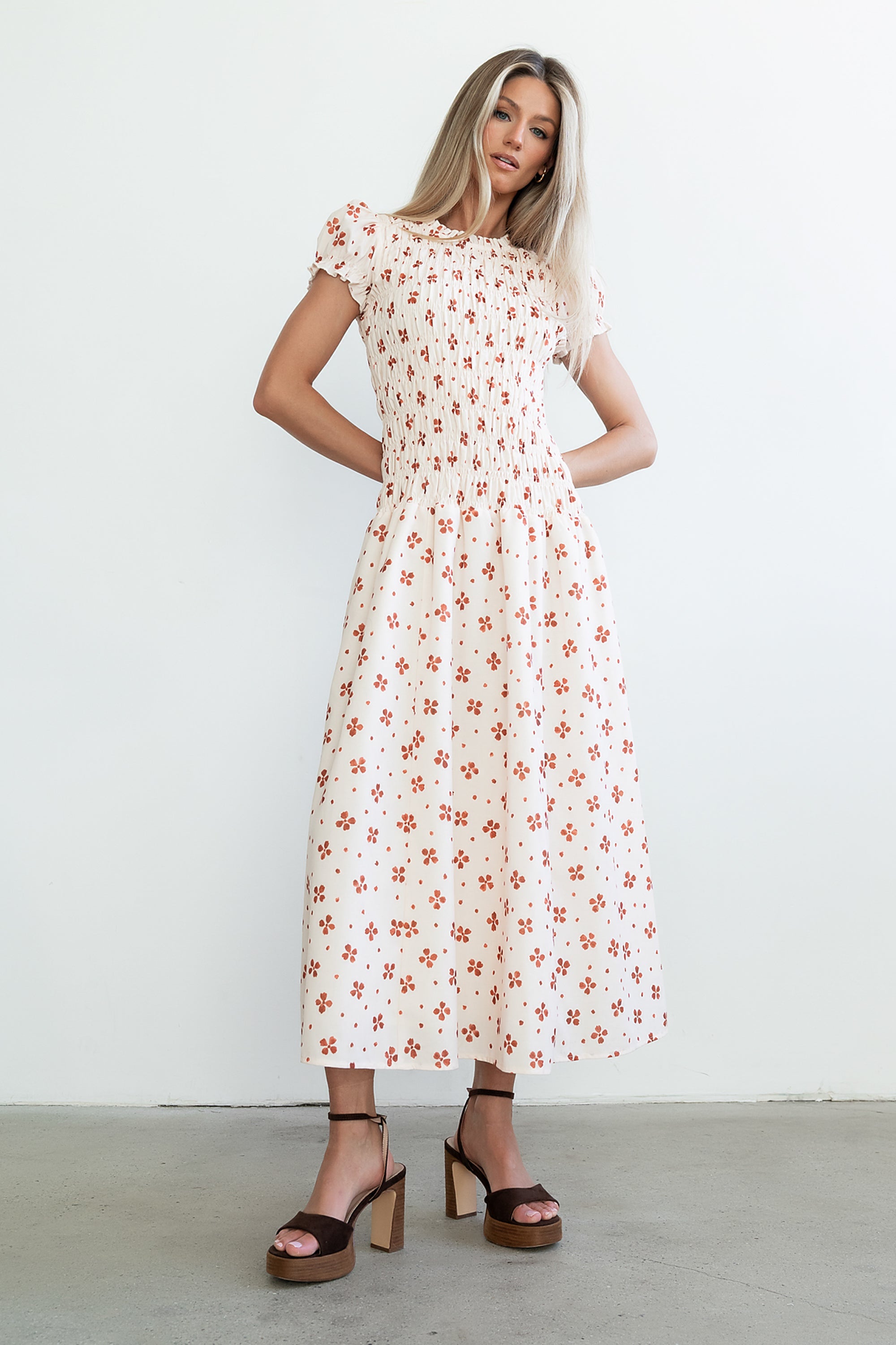 Opal Maxi Dress in Beige Opal Maxi Dress in Beige