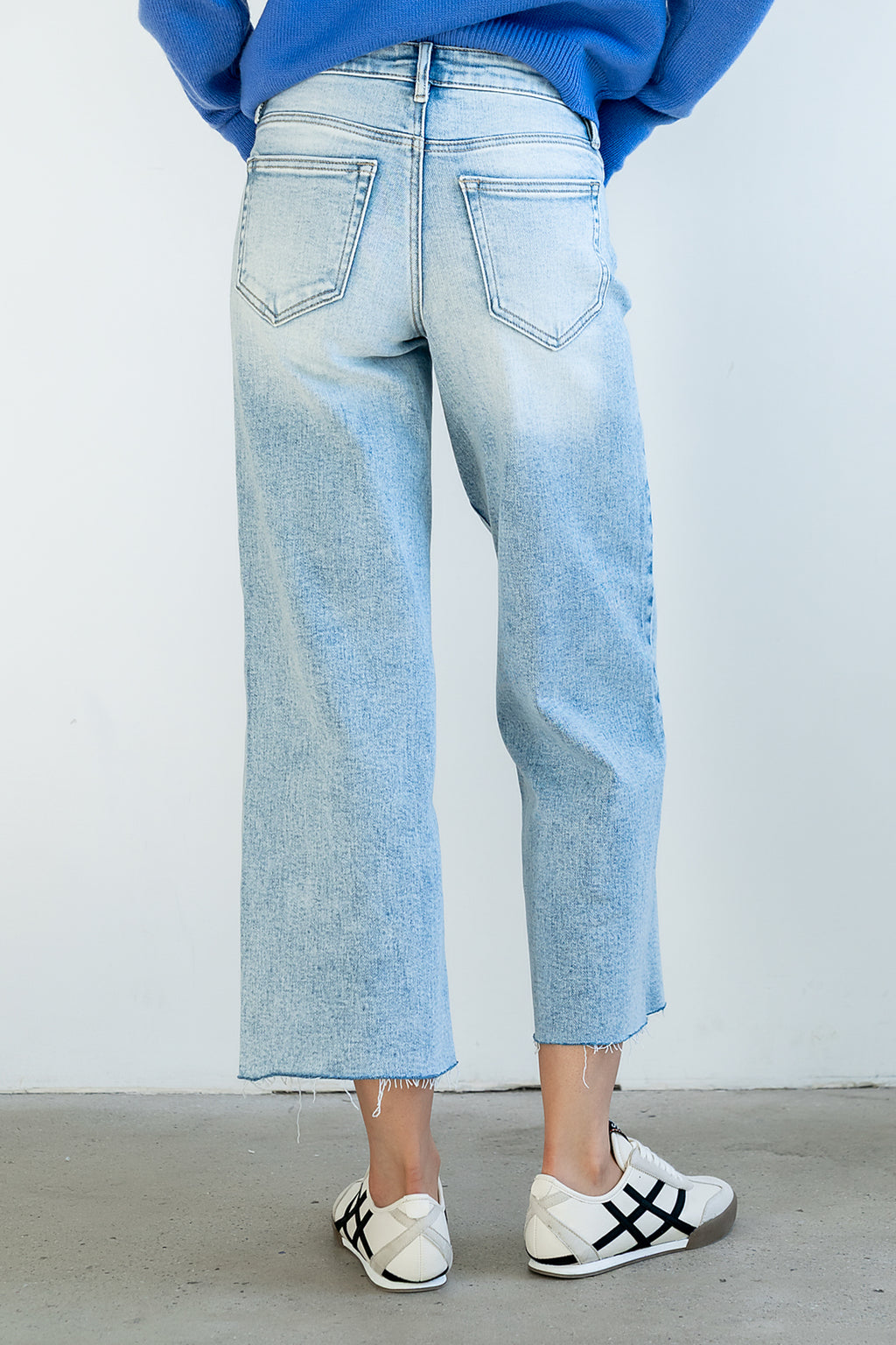 Colette Wide Leg Jeans in Light Wash