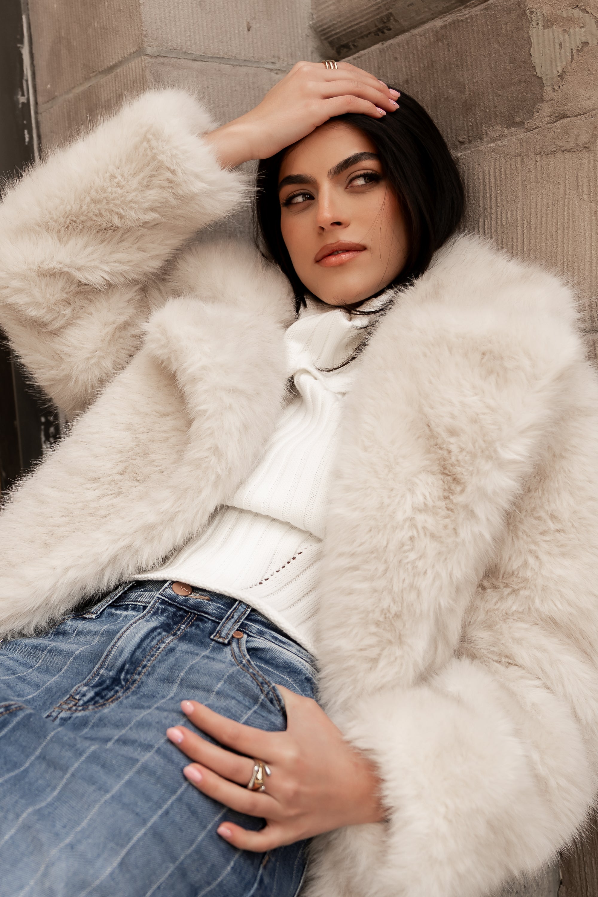 jordan fluffy jacket