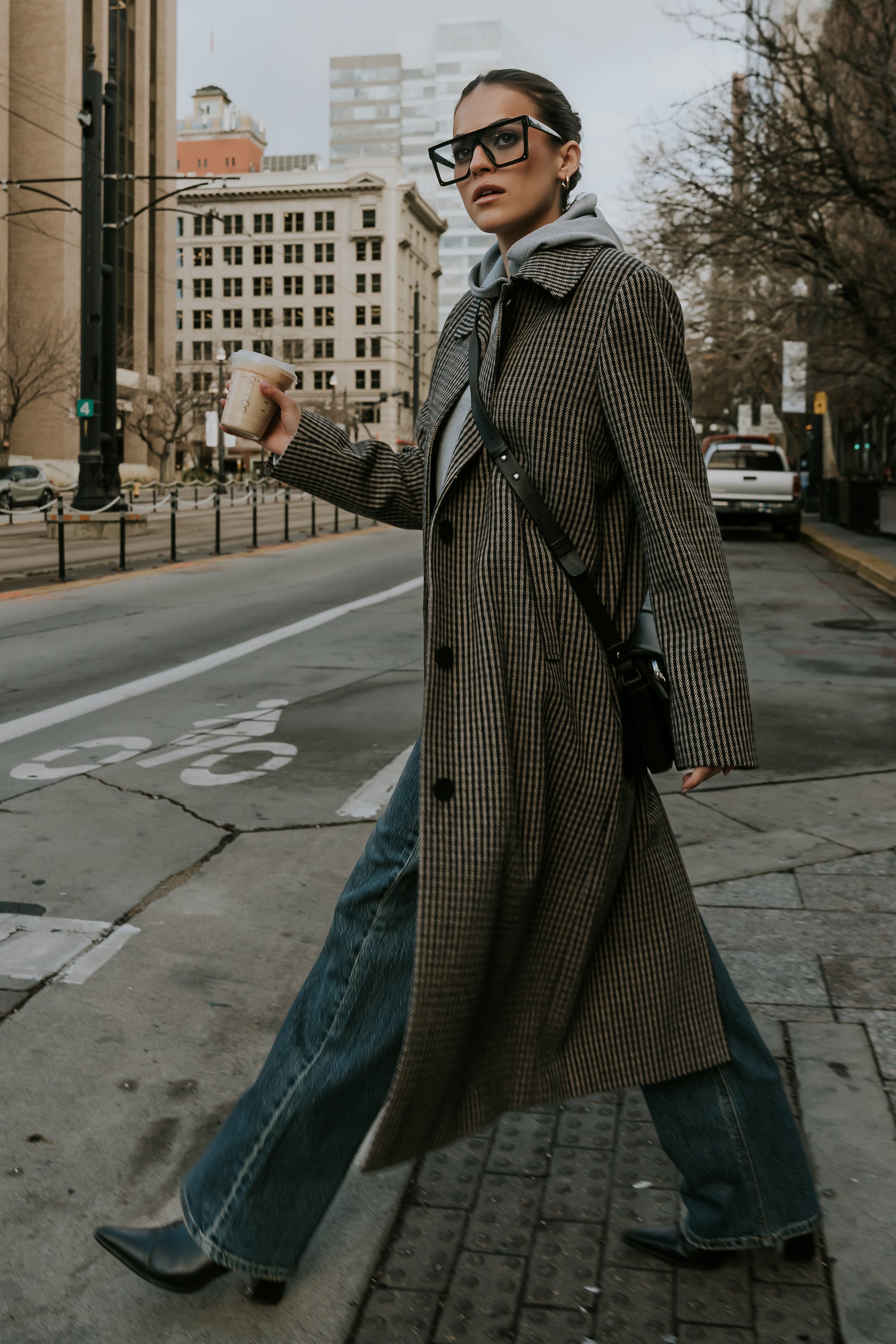 ジャケット・アウター SUNSEA Caramel Check Coat 19A33 Marley Gingham Coat