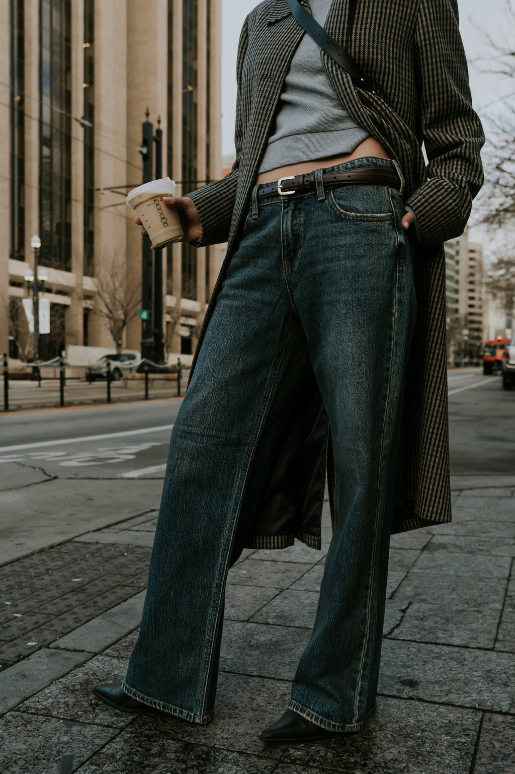 Marshall Straight Leg Vintage Jeans in Dark Wash - FINAL SALE