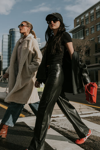 Dayna Vegan Leather Pants - FINAL SALE