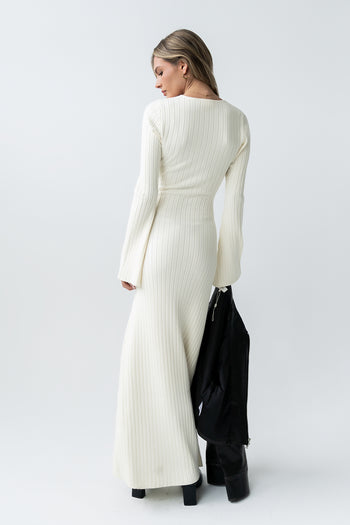 Torrey Maxi Dress in Cream