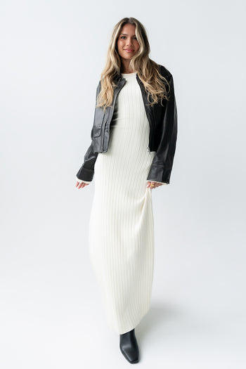 Torrey Maxi Dress in Cream