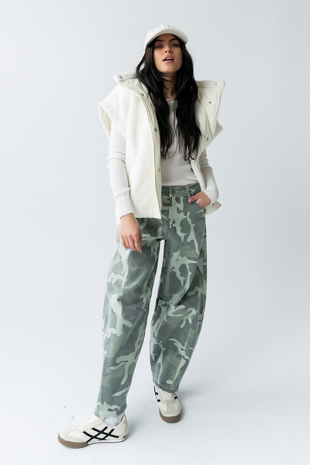 Marsha Oversized Sherpa Vest