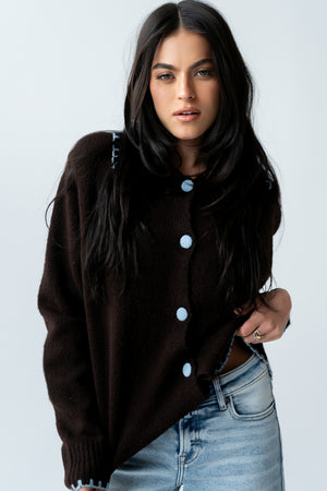 Michelle Contrast Sweater - FINAL SALE