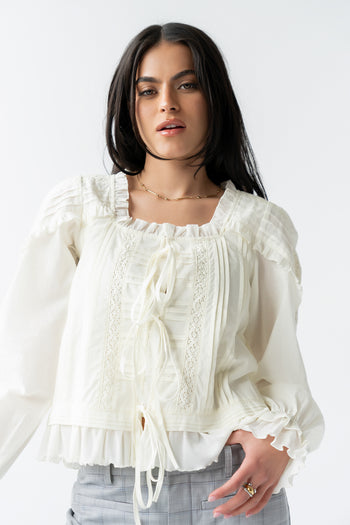 True Ruffle Blouse