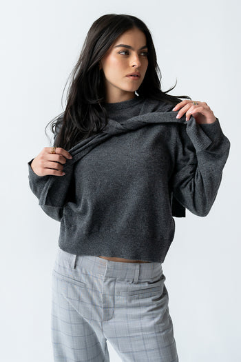 Raegan Tie Sweater - FINAL SALE