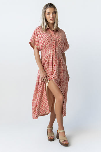 Collins Maxi Dress in Red