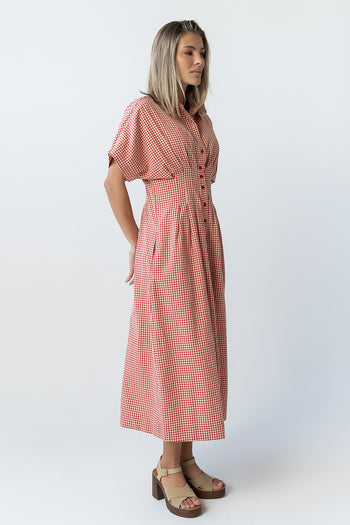 Collins Maxi Dress in Red