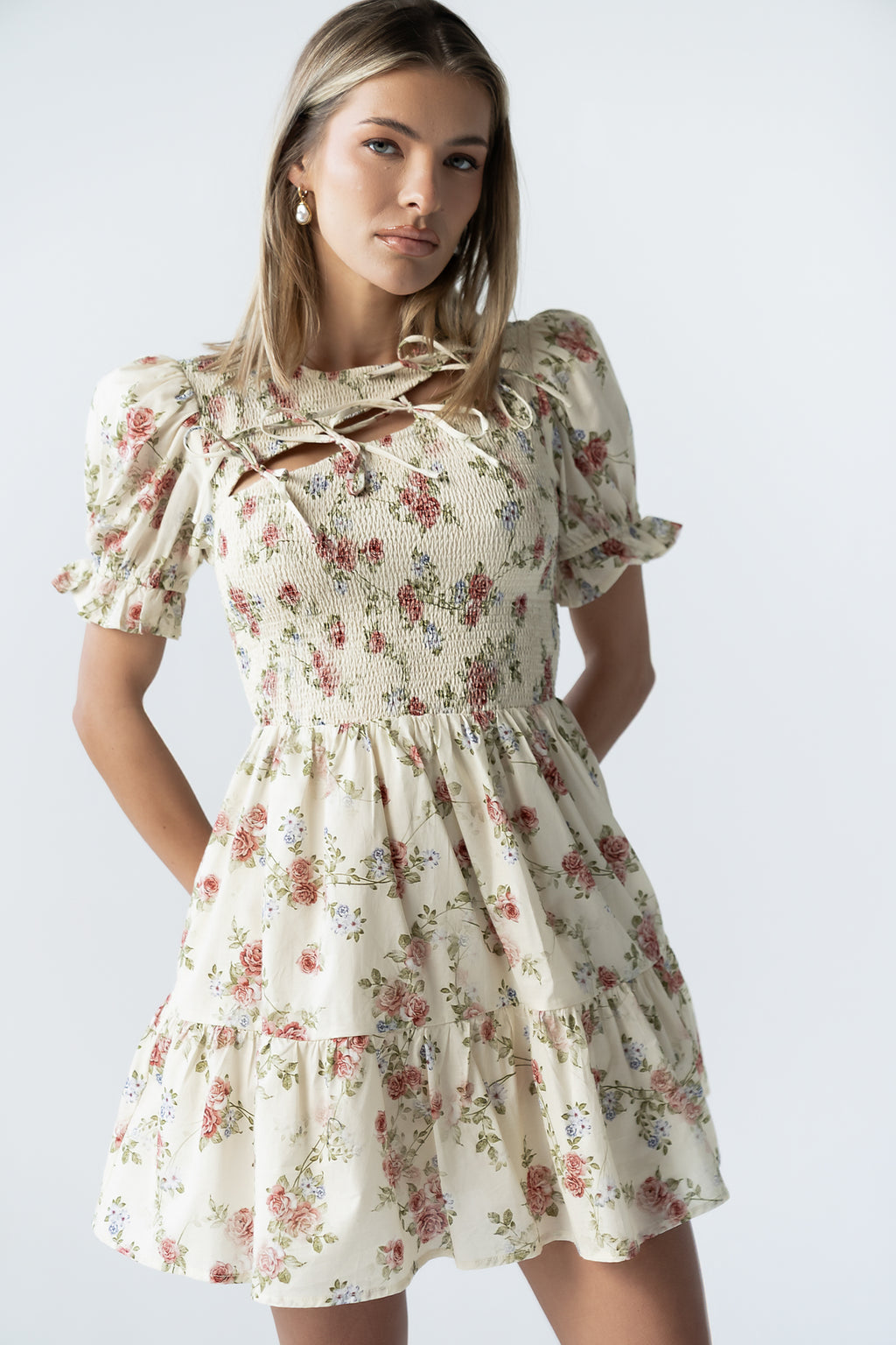 Vanessa Floral Mini Dress