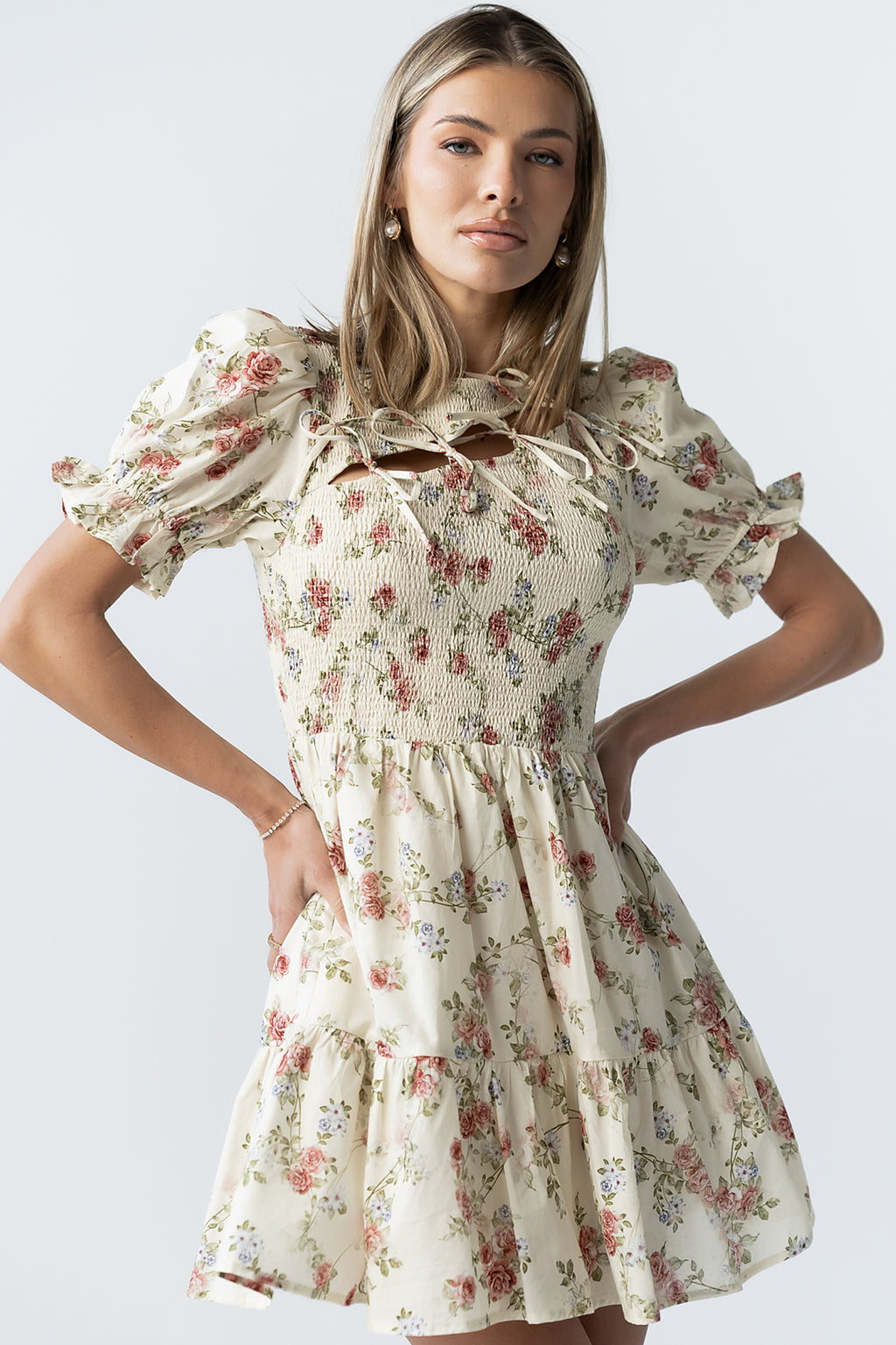 Vanessa Floral Mini Dress
