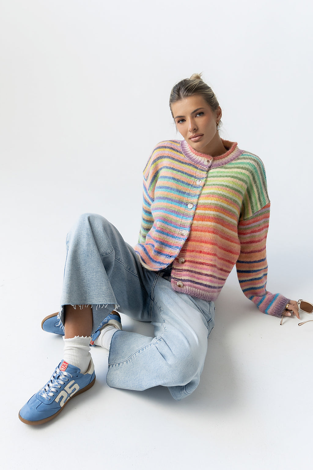 Colette Wide Leg Jeans in Light Wash