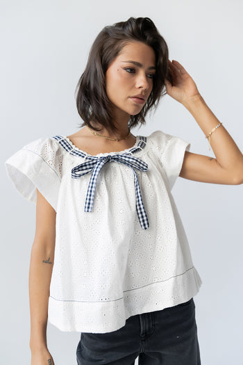 Margot Embroidered Blouse