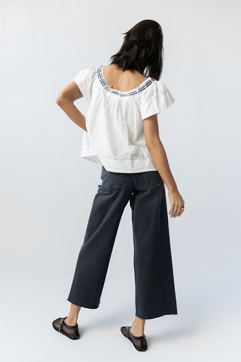 Margot Embroidered Blouse