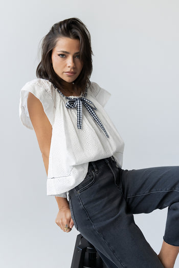 Margot Embroidered Blouse