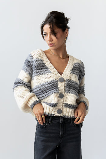 Rachelle Chunky Knit Cardigan - FINAL SALE