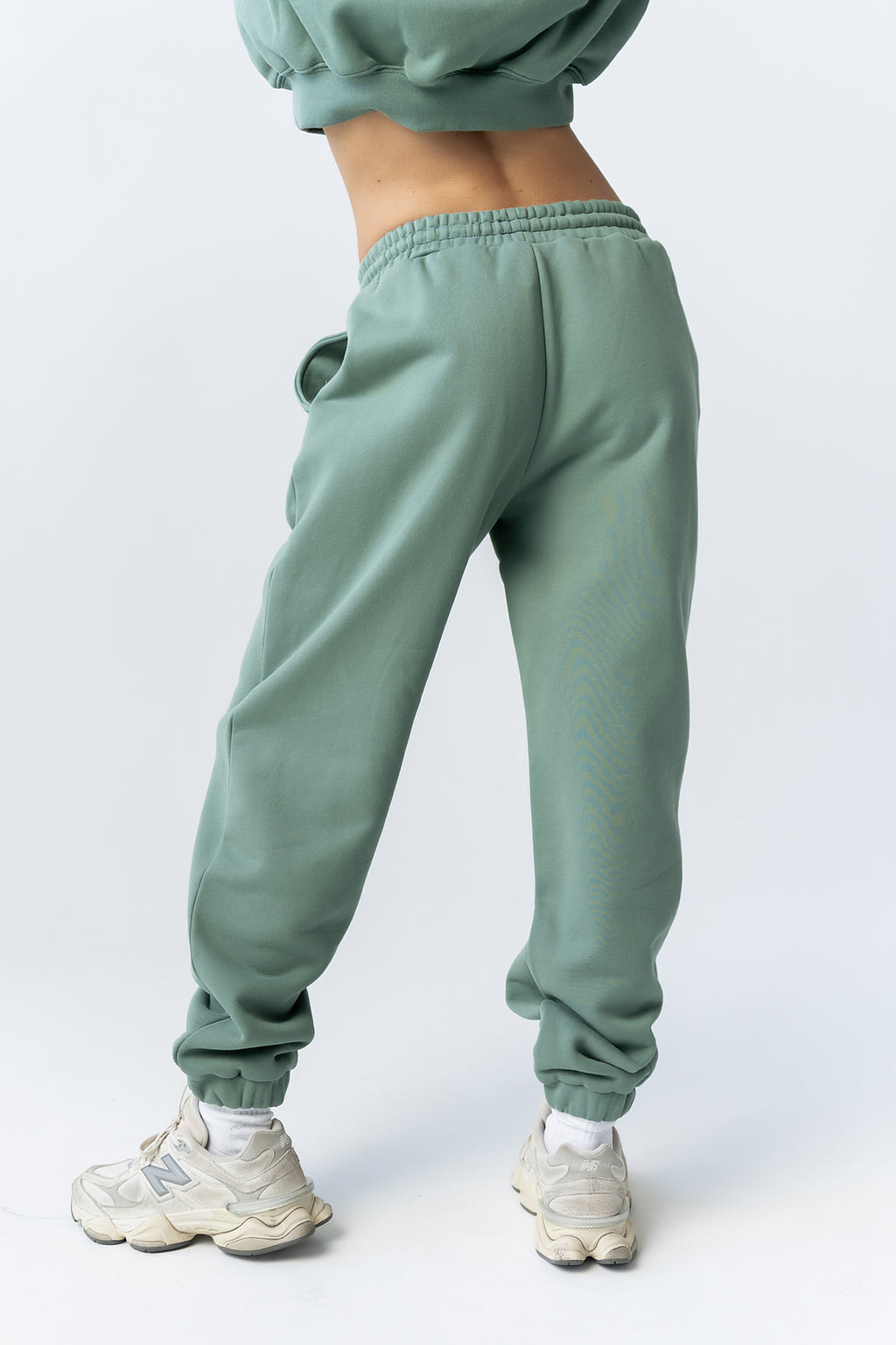 Mozie Contrast Joggers in Teal - FINAL SALE