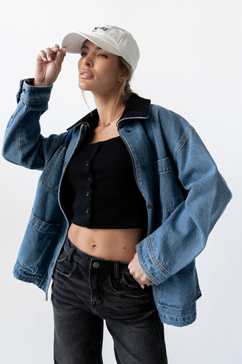 Anista Oversized Utility Jacket