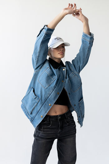 Anista Oversized Utility Jacket