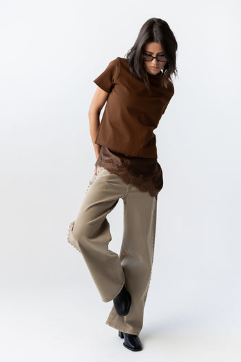Judy Tee in Brown - FINAL SALE