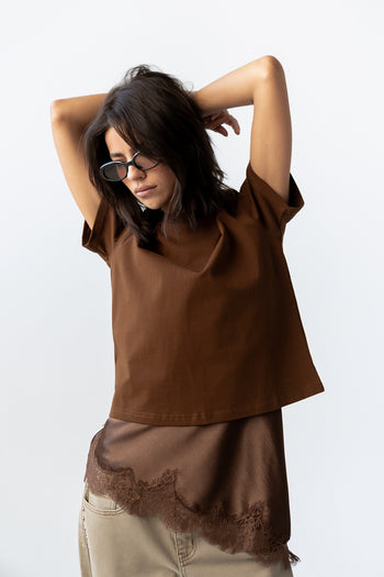 Judy Tee in Brown - FINAL SALE