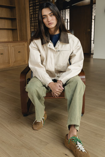 Ember Barn Jacket in Ecru