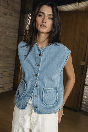 Clara Denim Vest