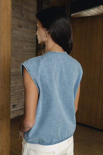 Clara Denim Vest