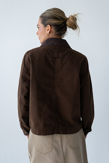 Ember Barn Jacket in Brown