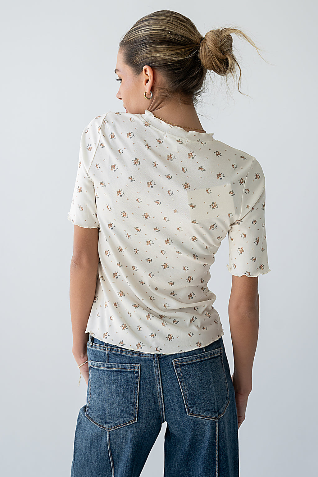 Ross Floral Top - FINAL SALE